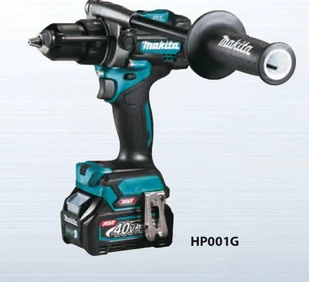 Makita akumulatorowa, udarowa wiertarko-wkrętarka, 40V max Li-Ion, 2x4,0Ah, serii XGT [HP001GM201] + kurtka softshell z logo XGT [R-0367] HP001GM201 - Wiertarko-wkrętarki akumulatorowe - miniaturka - grafika 3