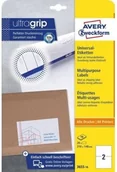 Etykiety do drukarek - Avery Zweckform zweckform Etykiety uniwersalne ogólnego zastosowania 210 x 148mm białe do drukarki 20 sztuk (3655-10) - miniaturka - grafika 1