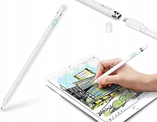 Rysik Do Ekranu Dotykowego Active Stylus Pen Biały - Pozostałe akcesoria do telefonów - miniaturka - grafika 2