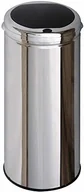 Kosze na śmieci - FENIKS Kitchen Move BAT-30lhj AS jeden z pokrywką, otwór w wyniku kontaktu ze środkami spożywczymi, nowoczesne wzornictwo, stal nierdzewna/ABS - miniaturka - grafika 1