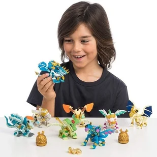 Cobi TREASUREX 41508 S2 DRAGONS GOLD Smok p12 - Figurki dla dzieci - miniaturka - grafika 5