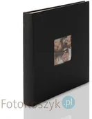 Albumy fotograficzne - Walther Album samoprzylepny XL Fun czarny (50 stron pod folię) - miniaturka - grafika 1