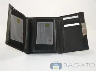 Roncato skórzany PORTFEL damski Luxury 281 790281 01 - Portfele - miniaturka - grafika 3