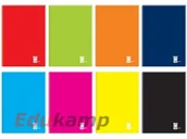 Zeszyty szkolne - Inter-druk Zeszyt A5 80k. UV Kolekcja One Color kratka AA049INT - miniaturka - grafika 1
