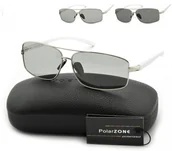 Okulary przeciwsłoneczne - PolarZone Męskie okulary polaryzacja + fotochrom PolarZone POL-353AFP POL-353AFP - miniaturka - grafika 1