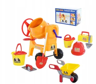 Wader Betoniarka 50649 P pudełko - Samochody i pojazdy dla dzieci - miniaturka - grafika 7