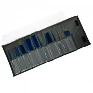 Grzebienie fryzjerskie - Fox Nano grzebienie w etui zestaw 10 szt - miniaturka - grafika 1