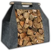 Akcesoria kominkowe - BERTONI Bertoni Torba na drewno kominkowe POLANA NS08 - miniaturka - grafika 1