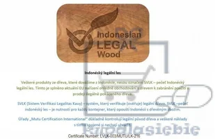 Divero Składany leżak z teakowego drewna - Leżaki ogrodowe - miniaturka - grafika 8