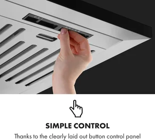 Klarstein Galina Americana (TK15CH-Galina-A) - Okapy kuchenne - miniaturka - grafika 7