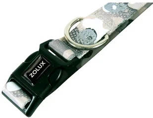 Zolux Obroża regul. CAMO 25 mm kol. szary Dostawa GRATIS od 99 zł + super okazje - Obroże dla psów - miniaturka - grafika 2