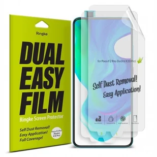 RINGKE Dual Easy 2x folia Xiaomi Poco F2 Pro glass_20200728124646 - Etui i futerały do telefonów - miniaturka - grafika 3