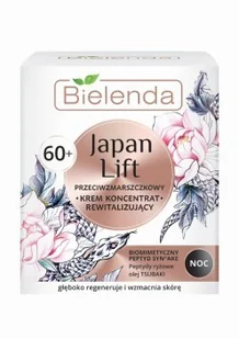 Bielenda JAPAN LIFT 60+ KREM KONCENTRAT REWITALIZUJĄCY NA NOC 50ML - Kremy do twarzy - miniaturka - grafika 3