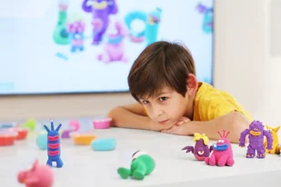 TM Toys Hey Clay Masa plastyczna Koń HCLMN002 HCLMN002 - Masy plastyczne - miniaturka - grafika 8