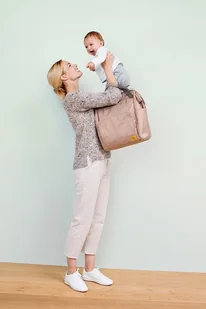 Lassig Glam Label Plecak dla mam z akcesoriami Goldie Backpack Rose 1103010708 - Torby i organizery dla mam - miniaturka - grafika 15