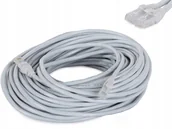 Patchcordy - Kabel Sieciowy Lan CAT6 RJ45 Skrętka Ethernet 30m - miniaturka - grafika 1