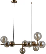 Lampy sufitowe - Italux Nowoczesna Lampa Wisząca Frontera G9 10-punktowa PND-40423-10A - miniaturka - grafika 1