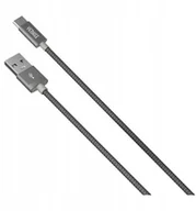 Kable USB - YENKEE Kabel Usb-c 2.0m Grey - miniaturka - grafika 1