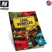 Kolejki i akcesoria - Vallejo Książka: Civil Vehicles by Vehicles Tur (ENG) Vallejo 75012 - miniaturka - grafika 1