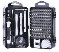 Zestawy narzędziowe - Zestaw precyzyjnych narzędzi śrubokrętów 115w1 - miniaturka - grafika 1