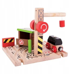 Bigjigs Toys Kopalnia węgla - Klocki - miniaturka - grafika 2