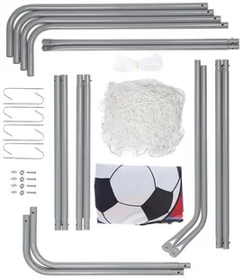 Nils NT7788 2w1 BRAMKA Z SIATKĄ I PANELEM DO CELOWANIA 215x150cm - Piłka nożna - miniaturka - grafika 11