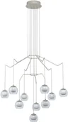 Lampy sufitowe - Eglo ROVIGANA 39516 żyrandol 10x3,3W/LED IP20 3000K - miniaturka - grafika 1