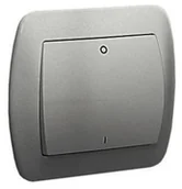 Wyłączniki światła i elektryczne - Kontakt Kontakt_Simon Łącznik dwubiegunowy 10AX. 250V. zaciski śrubowe aluminiowy AW2/26 - miniaturka - grafika 1