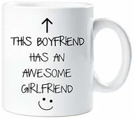 Kubki - 60 Second Makeover Limited 60 Second Makeover This Boyfriend Has An Awesome Girlfriend kubek walentynki pary zabawny przyjaciel urodziny 60SECMUG1266 - miniaturka - grafika 1