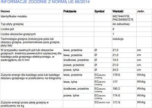 Płyta elektryczna do zabudowy AEG IKE74441FB - Płyty elektryczne do zabudowy - miniaturka - grafika 9