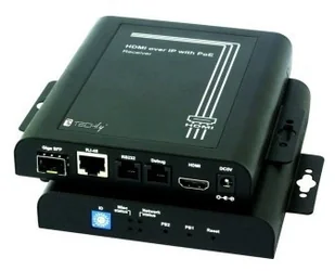 Techly Odbiornik extendera HDMI over IP z funkcją ściany wizyjnej PoE (020515) - Adaptery i przejściówki - miniaturka - grafika 11