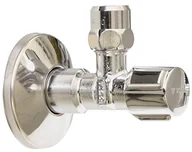 Zawory i kraniki - Schell 19508 9 zawór kątowy samouszczelniający 1/2 cala, chromowany mosiądz 19508 9 - miniaturka - grafika 1