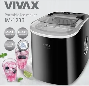 Vivax IM-123B Czarny - Kostkarki do lodu - miniaturka - grafika 2