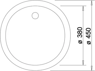 Blanco RONDO BIAŁY 511621 - Zlewozmywaki - miniaturka - grafika 4