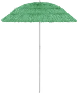 VidaXL Parasol plażowy, zielony, 180 cm 314697 VidaXL - Parasole ogrodowe - miniaturka - grafika 2