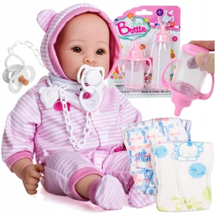 Interaktywna Lalka Bobas mówi pachnie smoczek 61 - Lalki dla dziewczynek - miniaturka - grafika 3