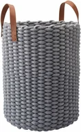 Akcesoria łazienkowe - Aquanova Kosz na pranie RUDON Grey - miniaturka - grafika 1