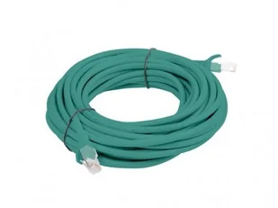 Lanberg Patch cord kat.5E 15M zielony PCU5-10CC-1500-G - Patchcordy - miniaturka - grafika 3