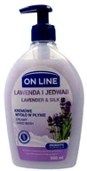 Mydła - On Line Mydło kremowe w dozowniku Lawenda i Jedwab 500ml - miniaturka - grafika 1