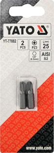YATO BITY 1/4""""X25 MM PZ3 2 SZT YT-77882  YT-77882 - Bity - miniaturka - grafika 2