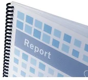 Okładki do laminatorów i bindownic - GBC POLYTECHNO pokrywa do wiązania polipropylenu 700 mikronów A4 50 sztuki Ice White IB387210 - miniaturka - grafika 1