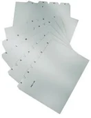 Pudła i kartony archiwizacyjne - HAN Przekładki Kartei, PP, A5, do kartoteki, A-Z, 25 kart, szare HN985-13 - miniaturka - grafika 1