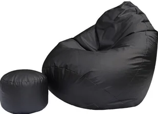 Pufa sako XXXL worek + gratis czarna - Pufy i podnóżki - miniaturka - grafika 4