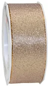 Pasmanteria - Pattberg Prezent 40 MM 20 m Wiedeń  taśmy lureksowej, złota 1744020-634 - miniaturka - grafika 1