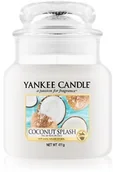 Świece - Yankee Candle Yankee Candle Coconut Splash 411 g Classic średnia świeczka zapachowa - miniaturka - grafika 1