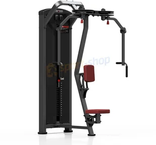 Marbo Sport Maszyna 2-w-1 na klatkę i plecy MP-U224 - Atlasy do ćwiczeń - miniaturka - grafika 3