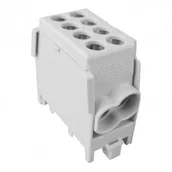 Inne akcesoria elektryczne - XBS Blok rozdzielczy 25-1/2/25 M2 25mm2 szary XBS 1609 ZZFVK-25/25 GREY - miniaturka - grafika 1