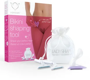 Ladyshape Szablon do golenia w serce Heart LS001C - Depilacja - miniaturka - grafika 2