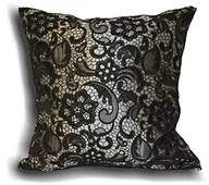 Poszewki na poduszki - Riva Home RIVA Home Macrame ozdobna poszewka na poduszkę, srebro, 30x50cm MACRAME/3CC/SIL - miniaturka - grafika 1