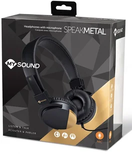 Meliconi Speak Metal Biały - Słuchawki - miniaturka - grafika 8